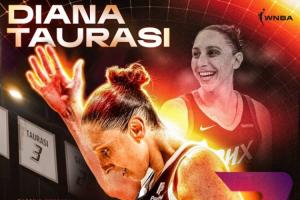 WNBA历史得分王!水星退役陶乐西3号球衣 菲尔普斯&布克到场祝贺