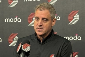 诺里:我们要从高位开始施压13到14秒 迫使对手失误&做好篮板保护